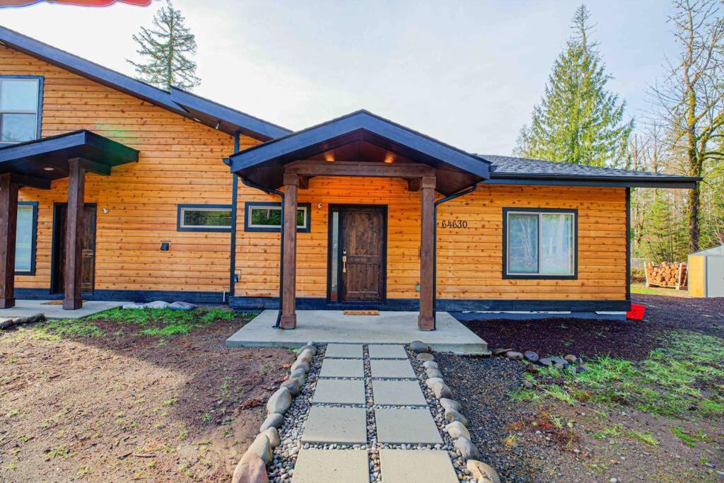 Newly Built Modern Chalet Duplex - 1 Mount Hood Village Exterior foto