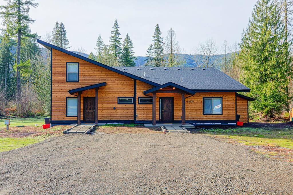 Newly Built Modern Chalet Duplex - 1 Mount Hood Village Exterior foto