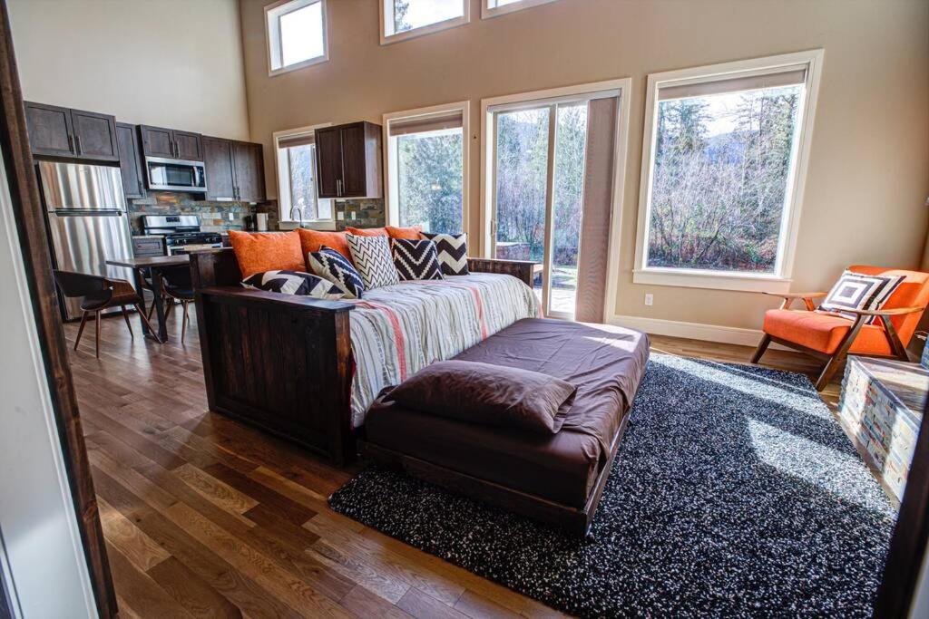 Newly Built Modern Chalet Duplex - 1 Mount Hood Village Exterior foto